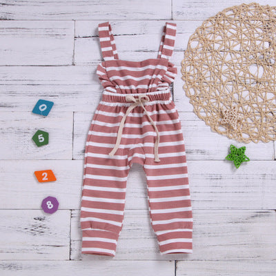 Back Button Harness Harness Long Jumpsuit