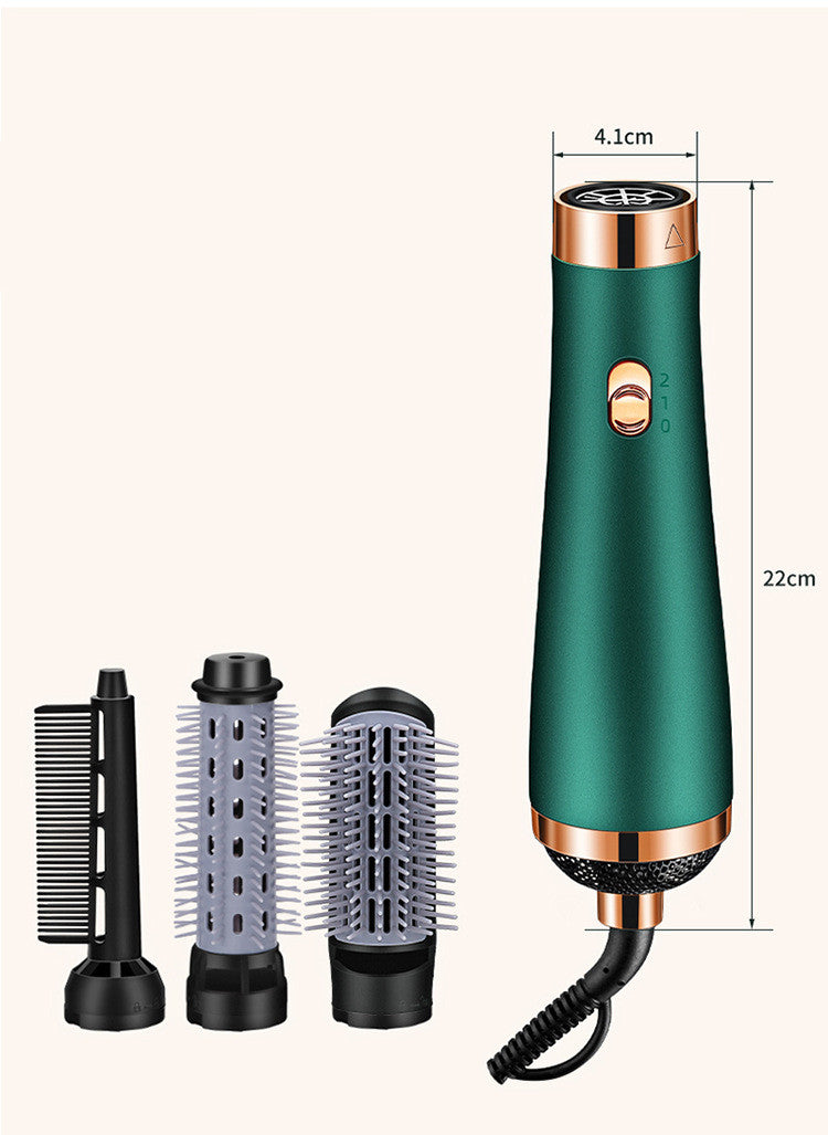 Multi-function Hair Dryer Three In One Hair Curler Styling Blow Comb