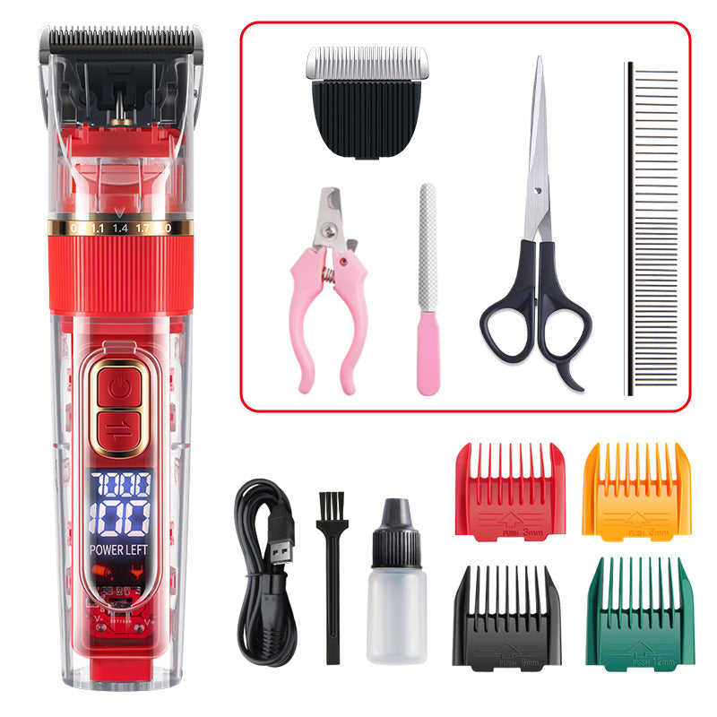 Pet Electric Hair Trimmer Cat Dog Rabbit Haircut Trimme