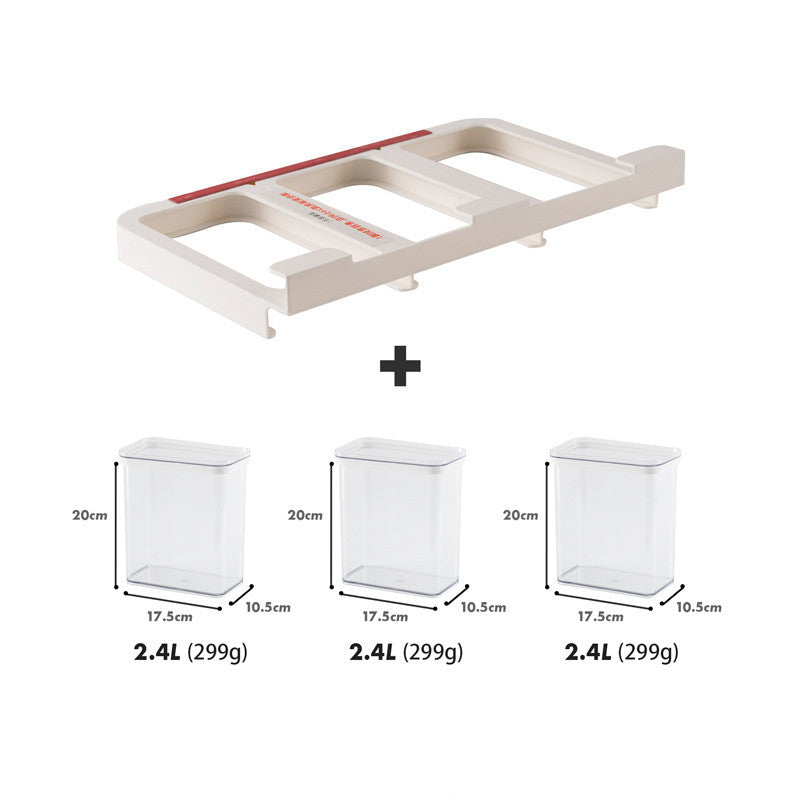 Moisture-proof Wall-mounted Sealed Box For Miscellaneous Grains