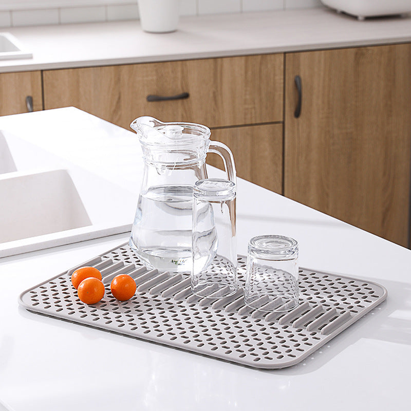 Kitchen Silicone Drain Mat Sink Protection Against Scratching