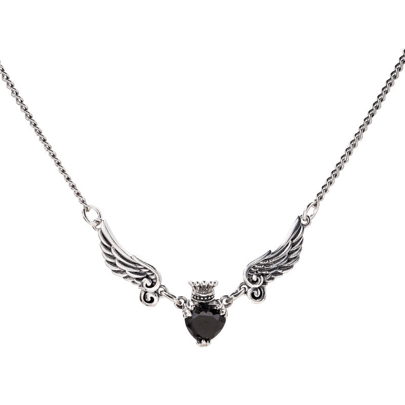Angel wings necklace pendant