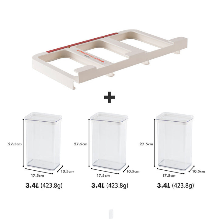 Moisture-proof Wall-mounted Sealed Box For Miscellaneous Grains