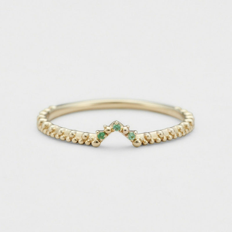 Japanese Vintage Natural Opal Ring