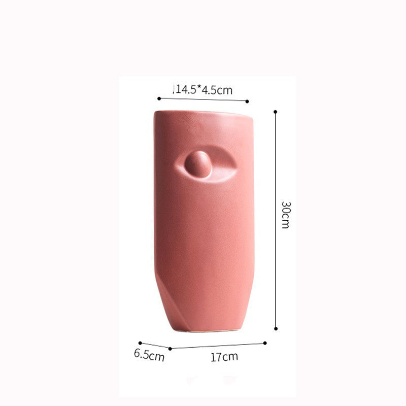 Abstract Art Ornaments Of Ceramic Vases