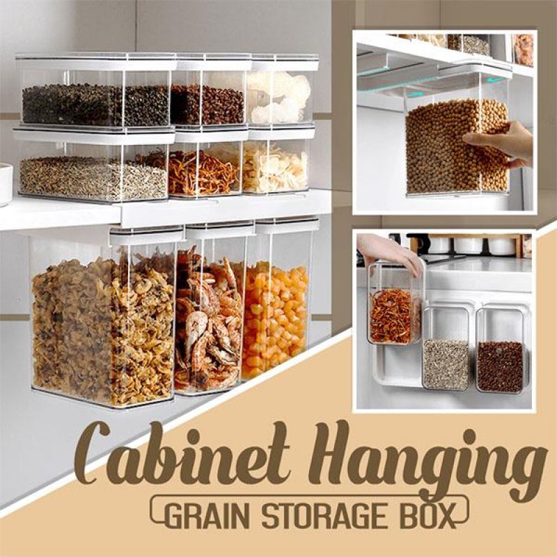 Moisture-proof Wall-mounted Sealed Box For Miscellaneous Grains