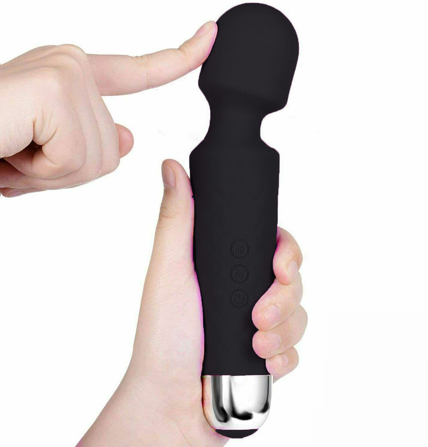 Magic Massage Wand Muscle Relaxation Massager 20 Speed Vibrating Full Body Therapy Motor Vibration