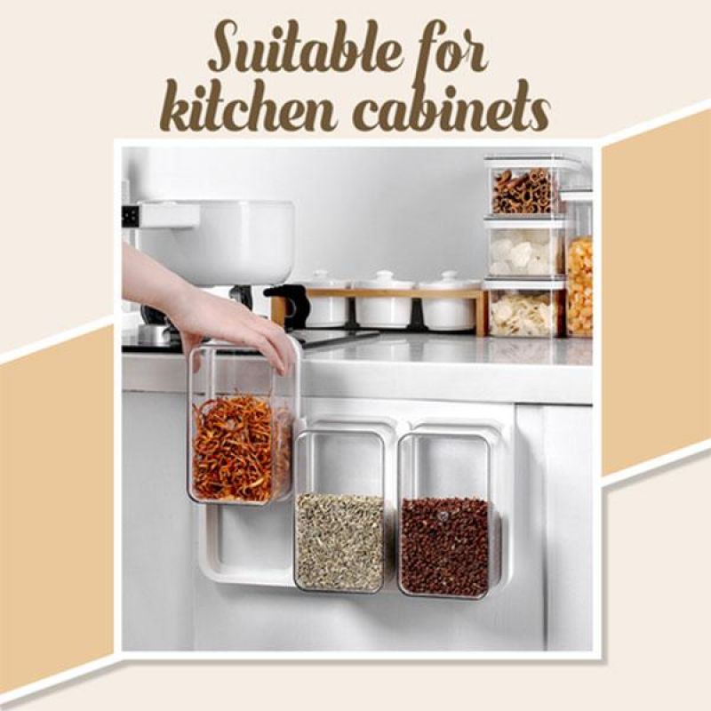 Moisture-proof Wall-mounted Sealed Box For Miscellaneous Grains
