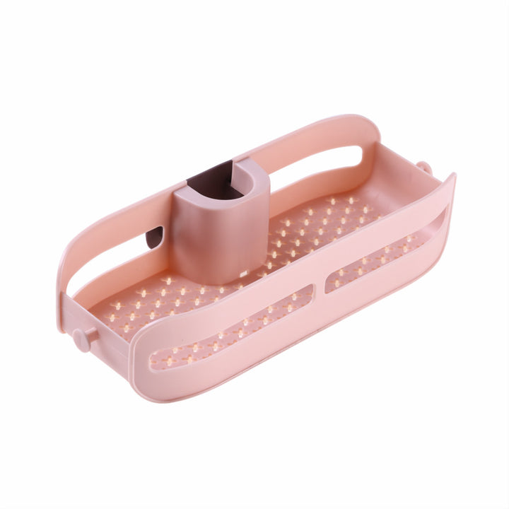 Kitchen Racks Hanging On A Faucet Snap-on Sink Bathroom Rack